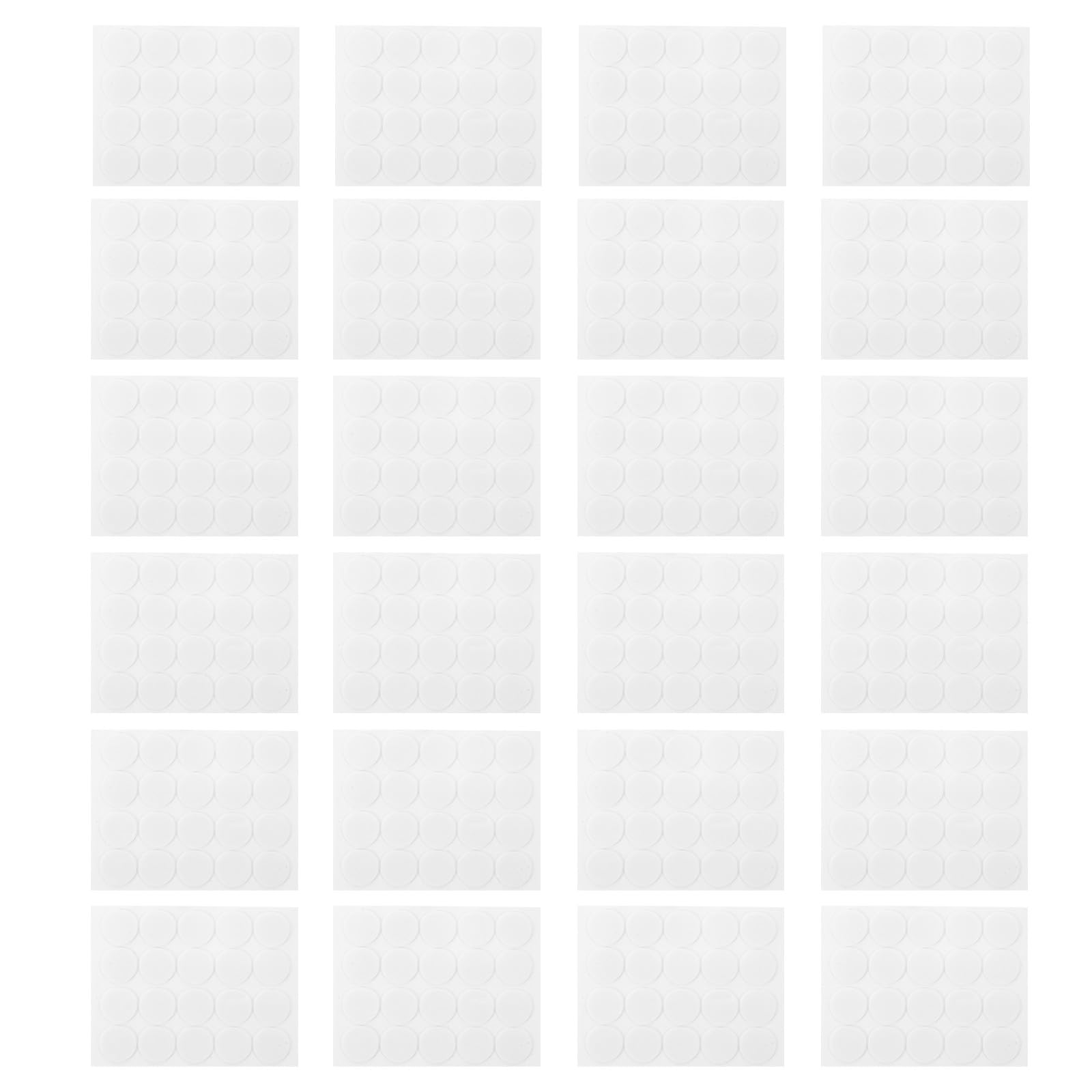 Puntos adhesivos blancos Zerodeko para fijar 480 velas de boda y eventos