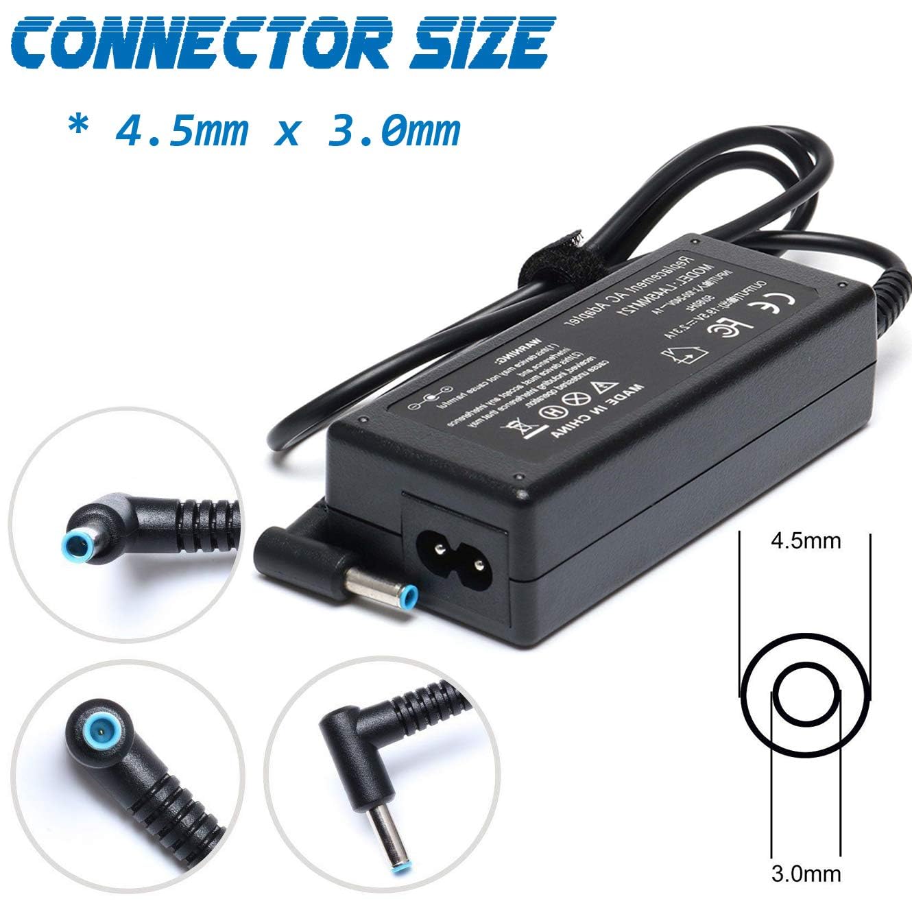 45W Model Charger Fit for HP 15-dw3053dx 15-dw1053dx 45W Model Charger Fit for HP 15-dw3053dx 15-dw1053dx