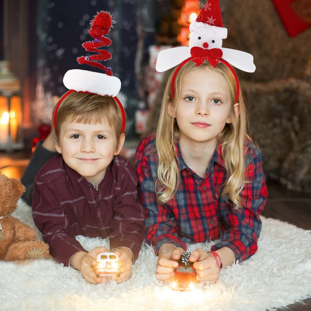 Produktbild von CLTYQ Haarreif LED Rentier-Stirnband Mit Leuchtendem Geweih, 1-tlg., Weihnachts-Haarreif Für Erwachsene Und Kinder