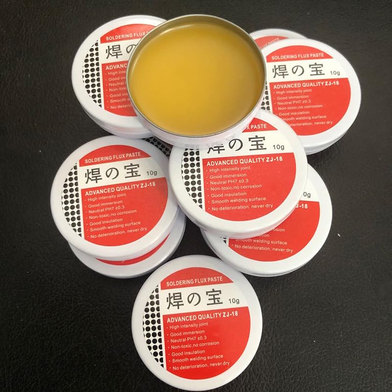 Solder Paste, Solder Flux Tin Paste, Soldering Wick, Solder Grease, Flux - View #7