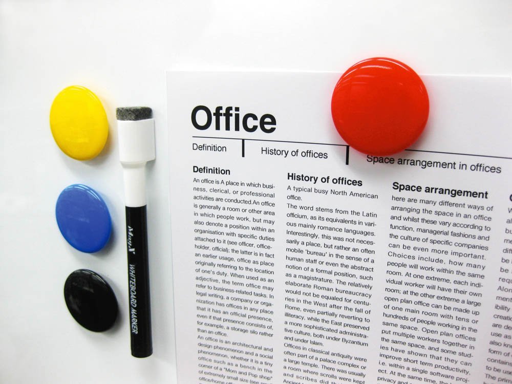 Amazon | マグエックス マグネットカラーボタン φ20mm 24個入