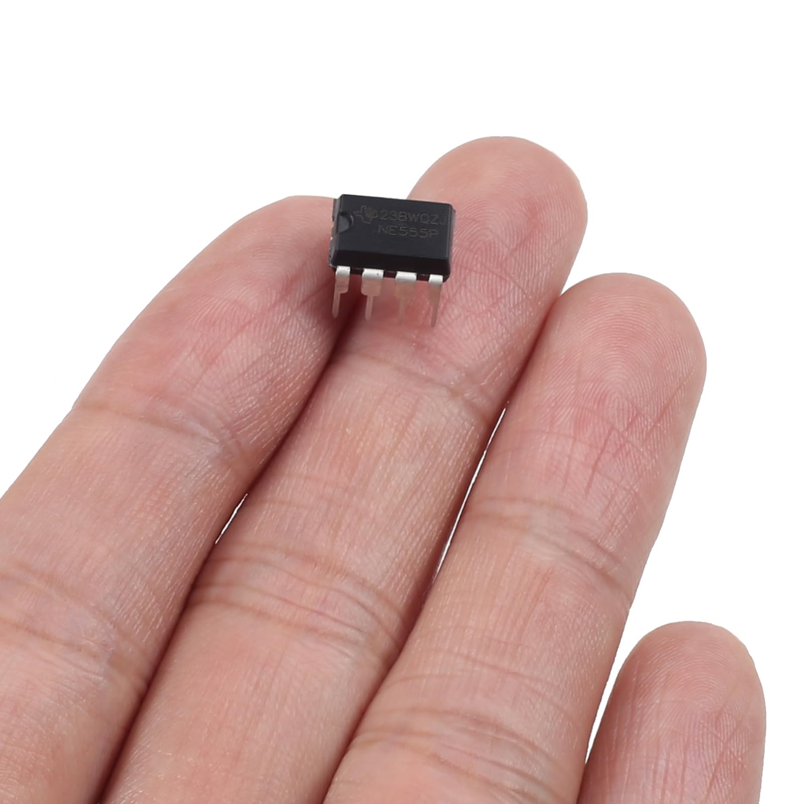 Innfeeltech 50 Stück NE555P Timer IC – DIP-8 Einzelperiodenzeitgeber Für Elektronikprojekte