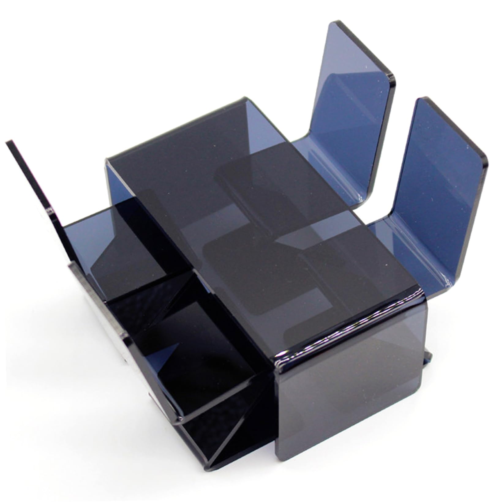 HoveeLuty 5PCS/Set Dollhouse Table and Chairs Simulation Plastic Miniature Table and 4 Dollhouse Chairs Decorative Modern Living Room Furniture Dollhouse Accessories Miniature Table Dollhouse Chair