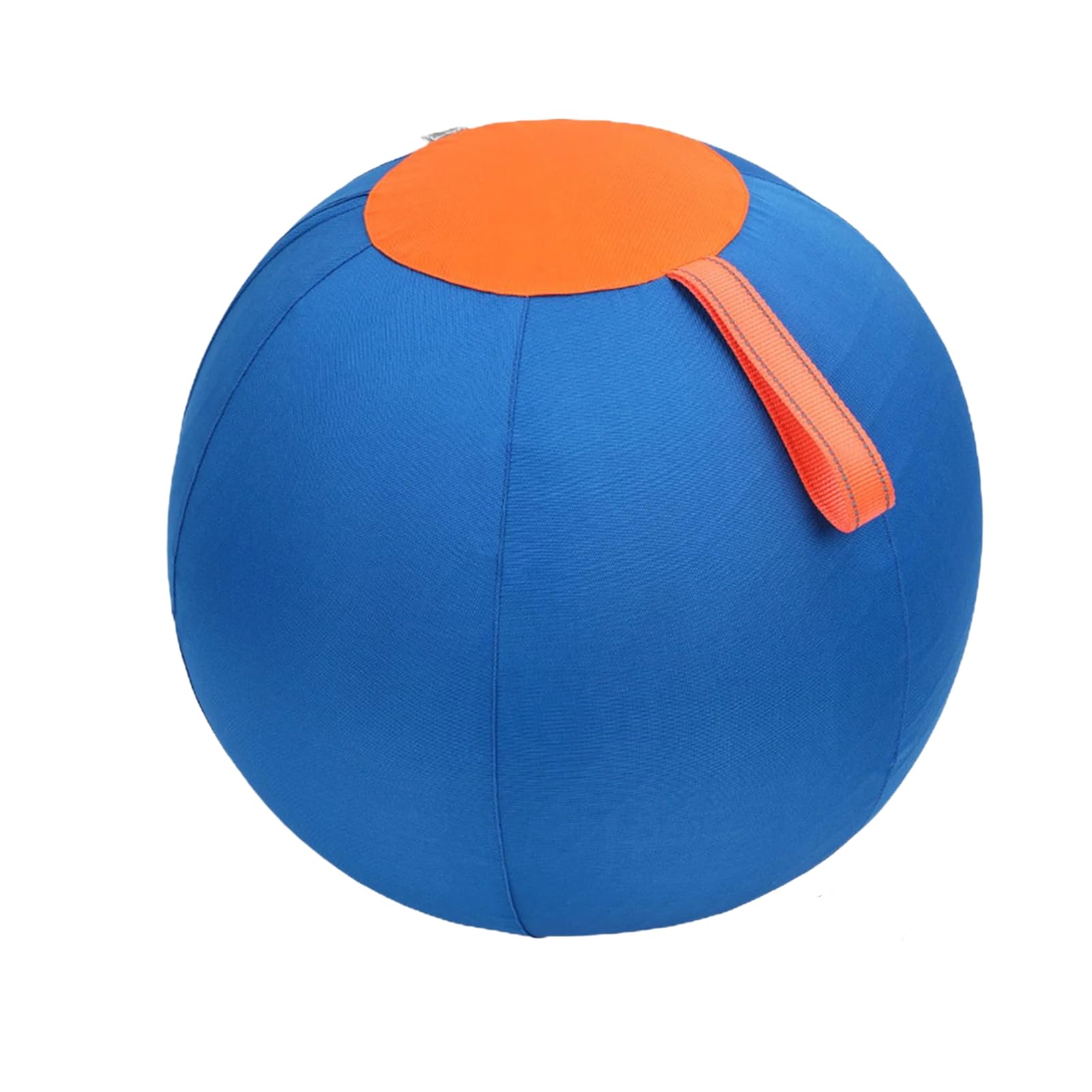 Inflatable Herding Ball for Dogs & Horses, 18 Inch Giant Dog Toy, Puncture Resistant for Large Breeds, Border Collie & Australian Shepherd Toys (Blue, M)