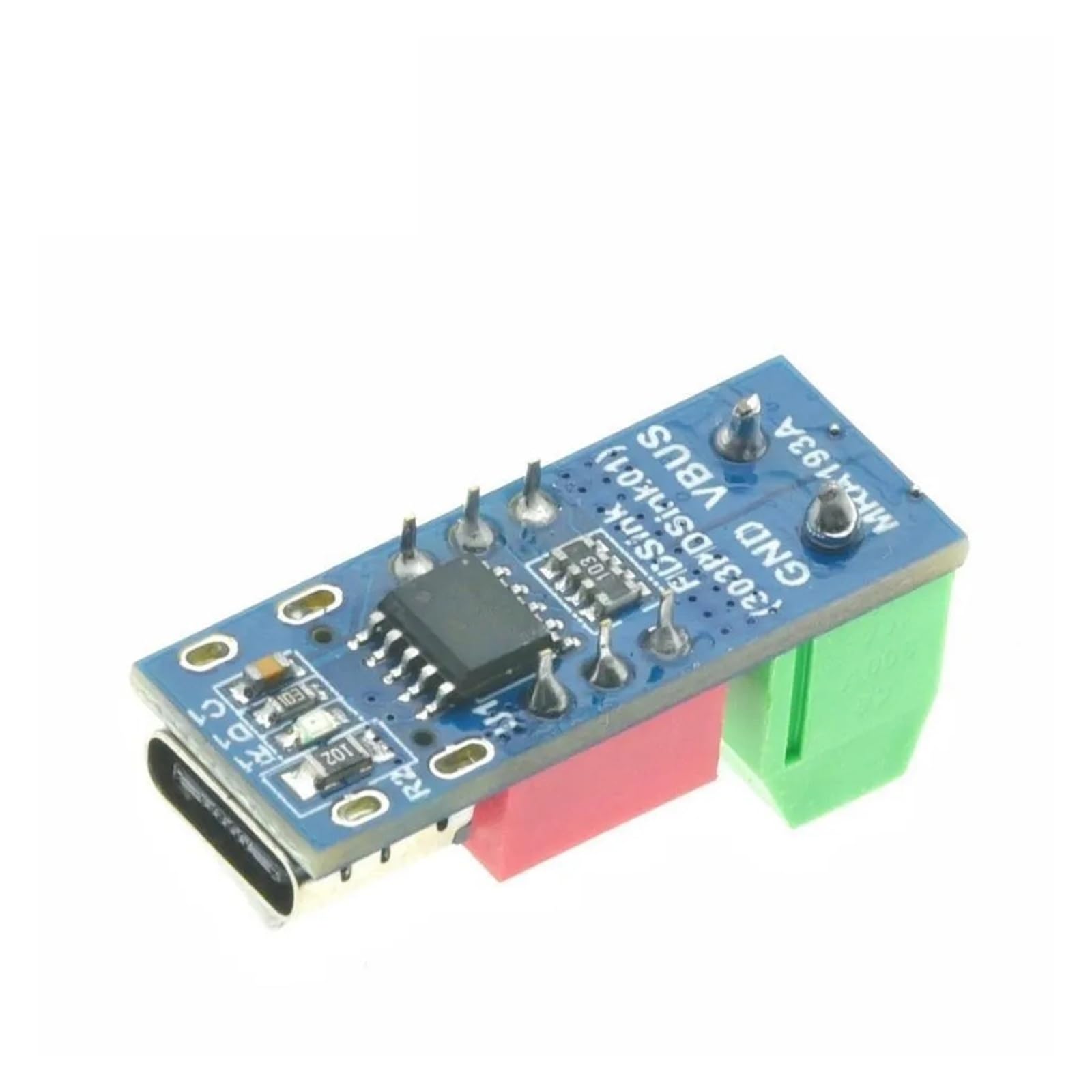 1/5/10 szt. PD QC 5-20 V Dial Trigger Board 100 W Type-C Decoy Module for DIY Power Supply (5 szt.)