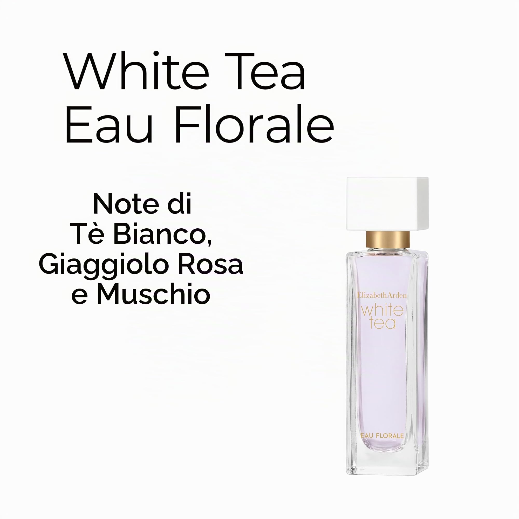 Elizabeth Arden White Tea Collection Coffret (10 ml x 3) Set regalo da 3 pezzi, fragranza regalo per le donne