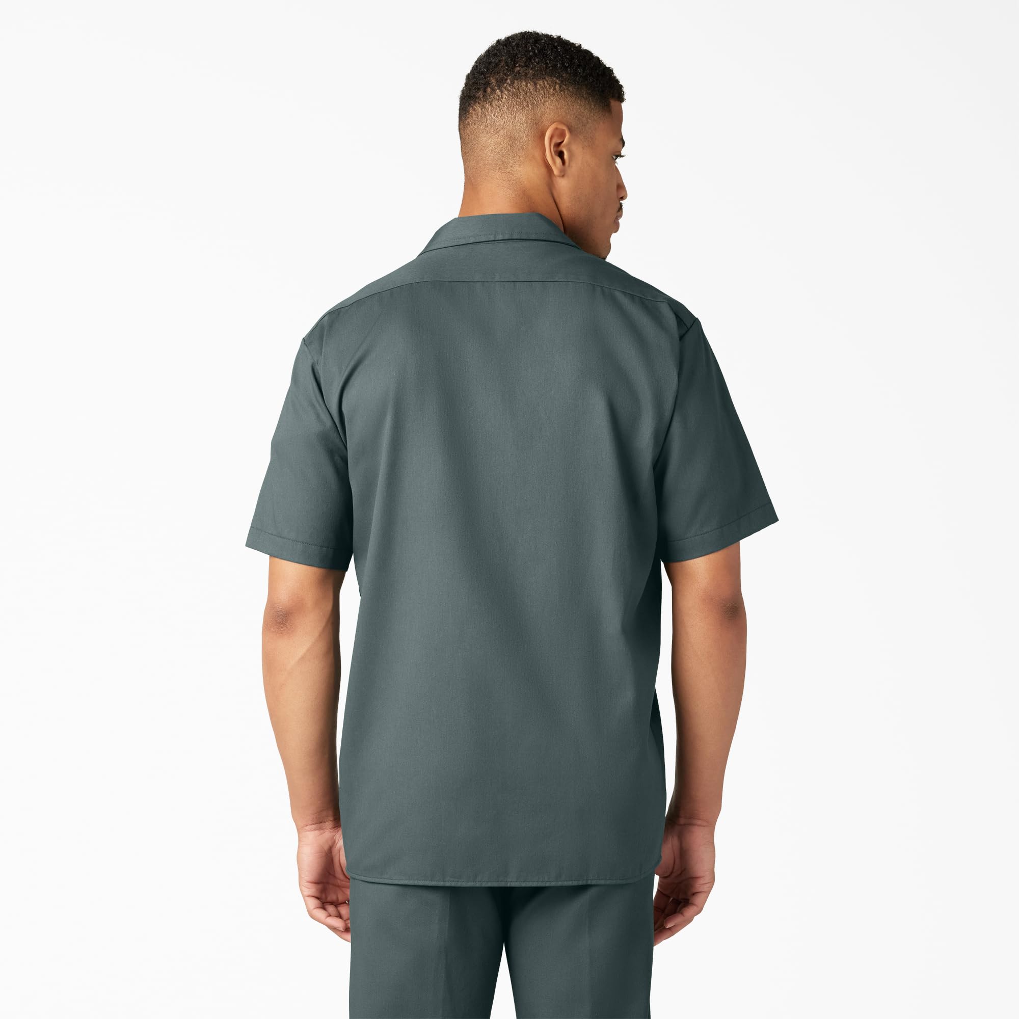 Dickies Long Sleeve Work Shirt Chemise à Bouton Bas, Opaque Homme