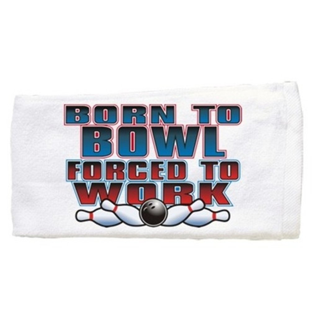 Master Born to Bowl Bowling Towel