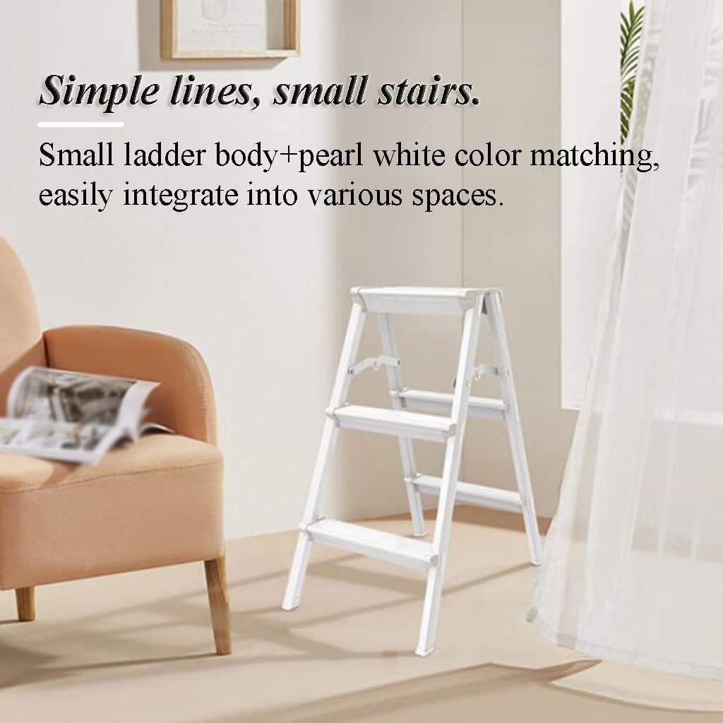 Foldable Telescoping Ladders Thickened Aluminum Alloy Folding Ladder Wide Pedal Home Step Ladders Load-Bearing 330l