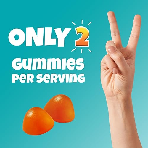 Miniatura 6 de KIDLIVITA Gomitas multivitamínicas para niños, vitaminas A, C, B3, B6, B9, B12 con zinc. Sabores de naranja, fresa, piña con cero azúcar para apoyo