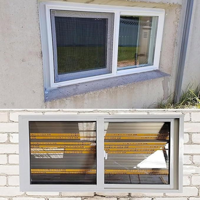 Hopper Window, Large Flush Mount Mobile Home Windows & Basement Window...