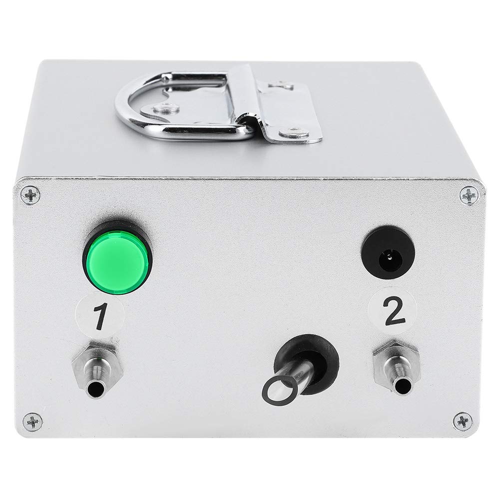 DC12V Mungitrice Elettrica a Pulsazione in Lega di Alluminio Pompa a Vuoto a Pulsazione Pompa a Vuoto Mungitrice per Capra Mungitrice per Pecore Asino Mucca Cavallo Fattoria Attrezzo per(100-240V)