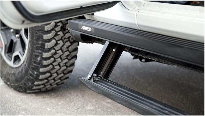 Estribos eléctricos retráctiles Aries para Dodge Ram miniatura 3