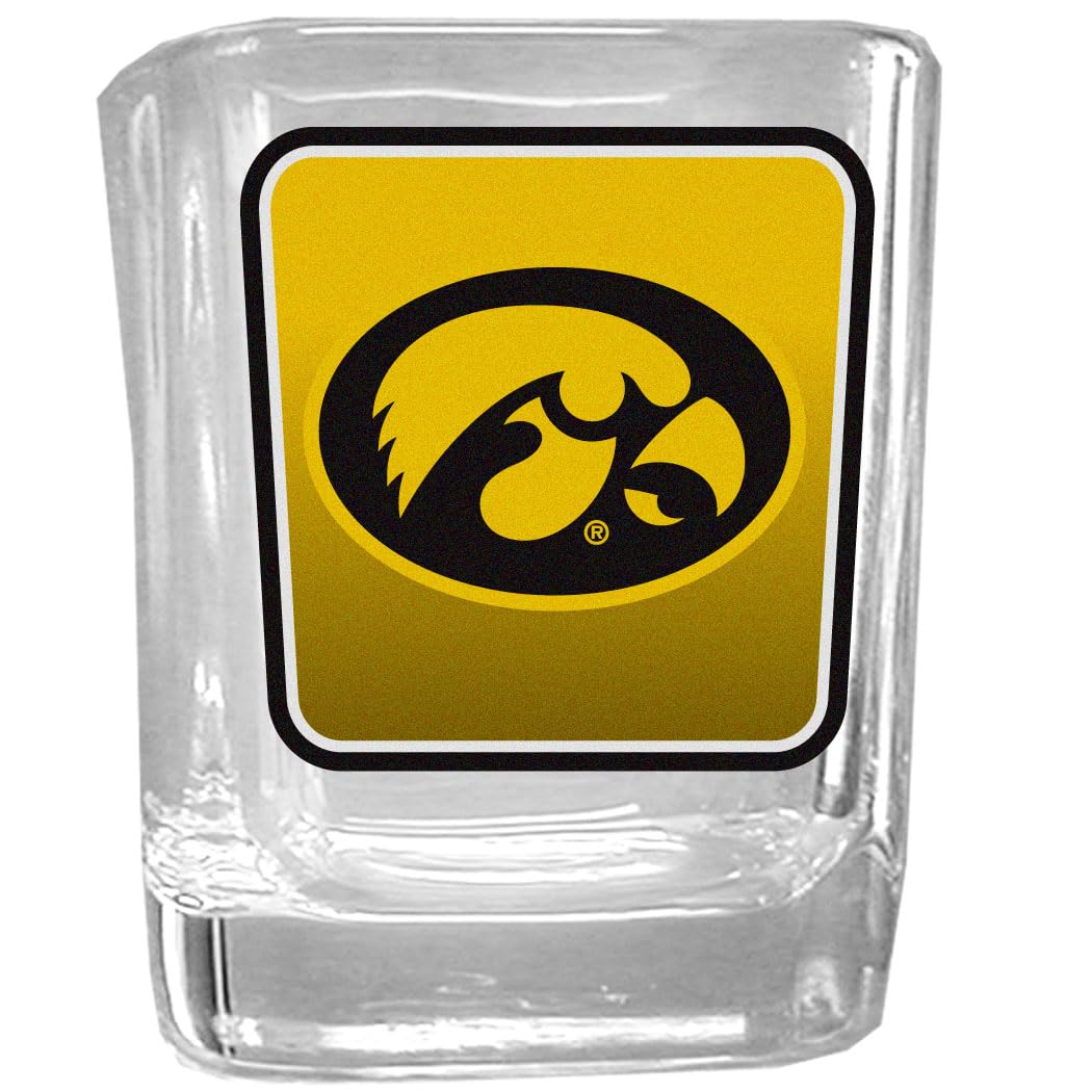 Siskiyou Sports NCAA Fan Shop Quadratisches Schnapsglas aus Glas