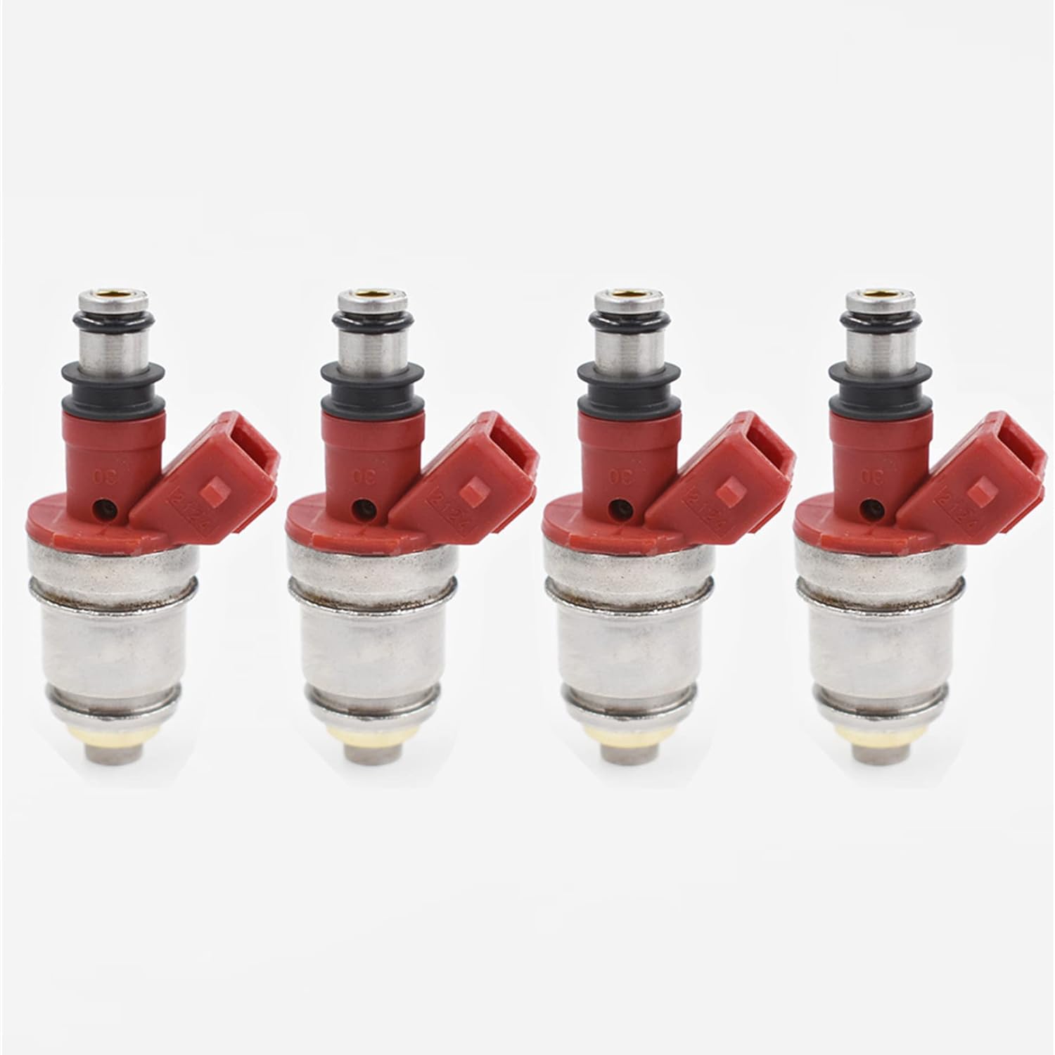 4Pcs Fuel Injectors Replacement for Nissan D21 1990 1991 1992 1993 1994 / for Nissan Pickup 2.4L 1995 16600-86G00 1660086G00