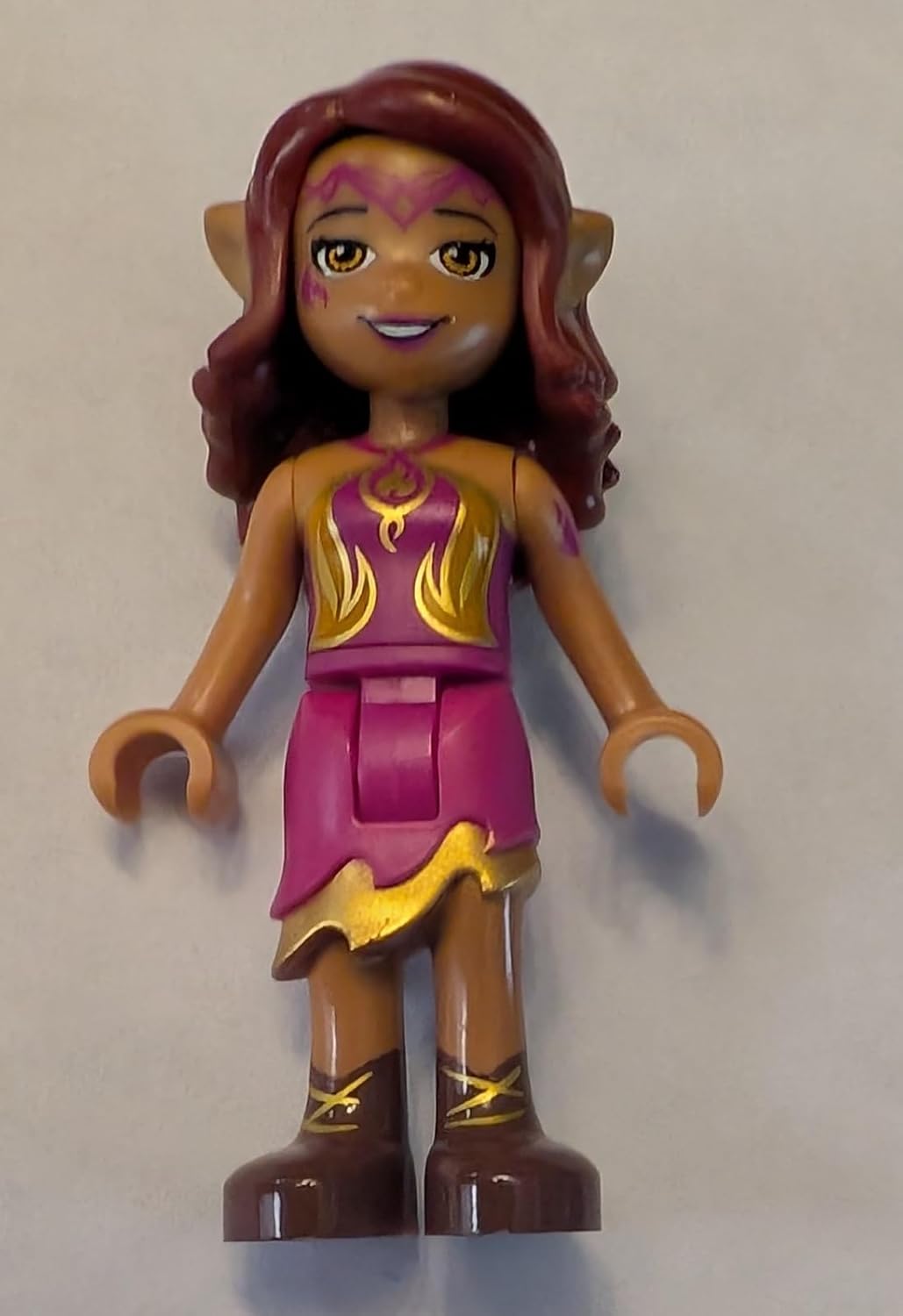 LEGO Elves Minifigure - Azari Firedancer (Magenta & Gold) 41185