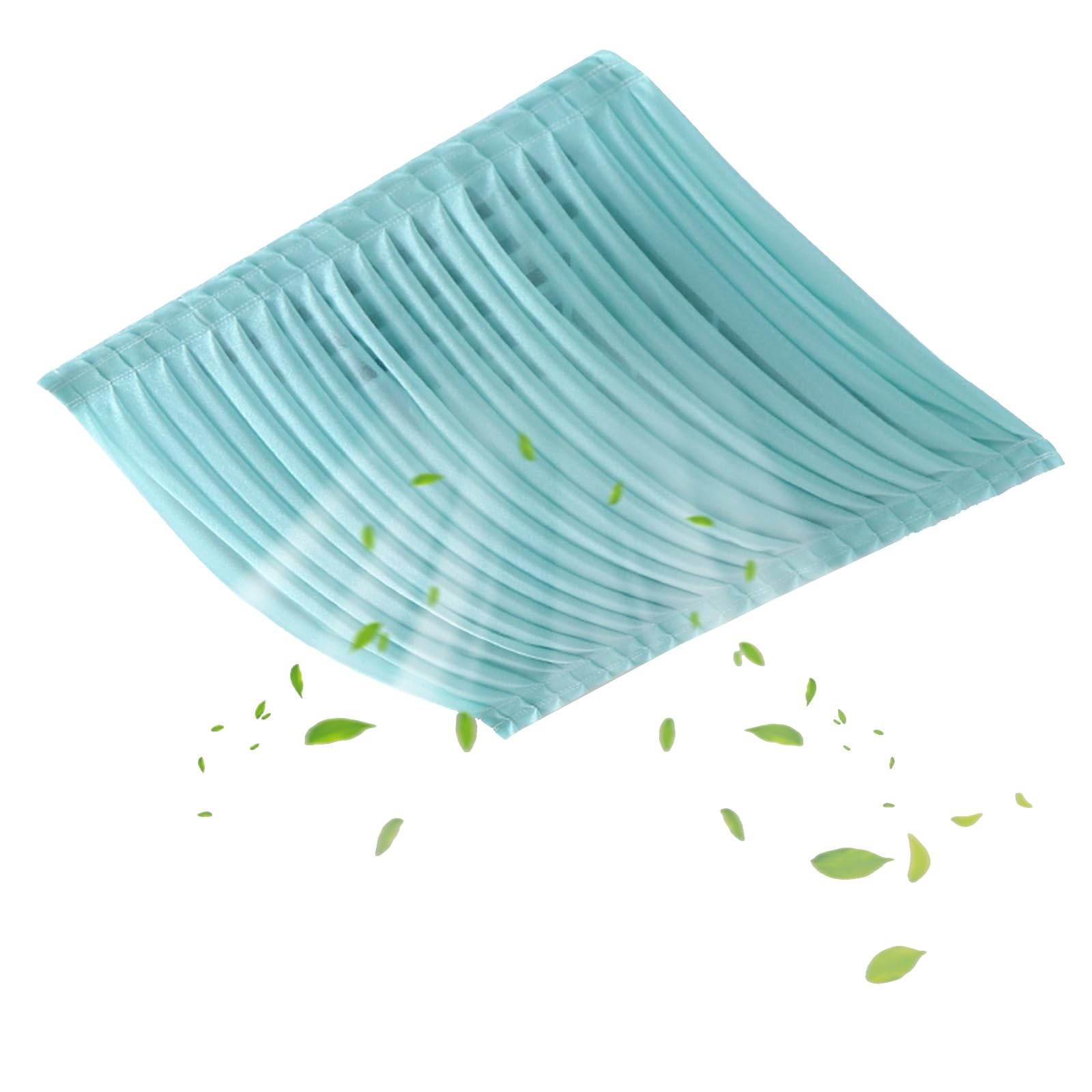 YGER JZGB Air Deflectors for Ceiling Vents, Air Vent Deflector, Prevent Direct Blowing of Cold, Wind Baffle and Direction, for Ceiling Registers, Sidewall(Green,40x40cm/16x16in)