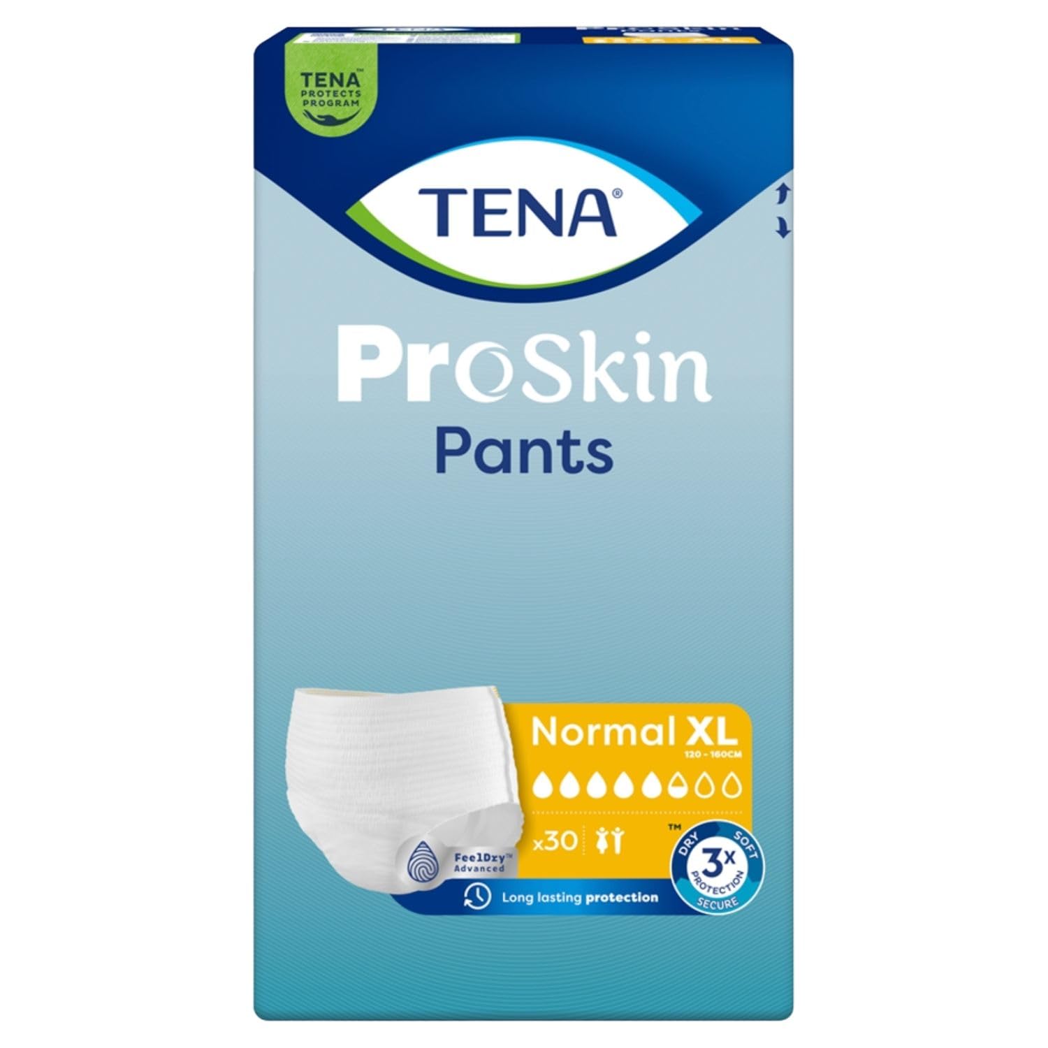 Majtki chłonne TENA Pants ProSkin Normal XL nietrzymanie moczu 30szt