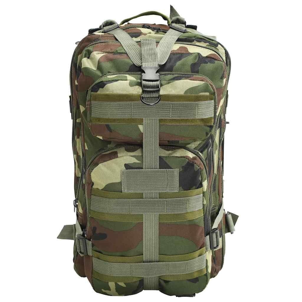 Sac à dos militaire 50 l vert olive avec ceinture abdominale, camouflage, 1.0, Minimaliste
