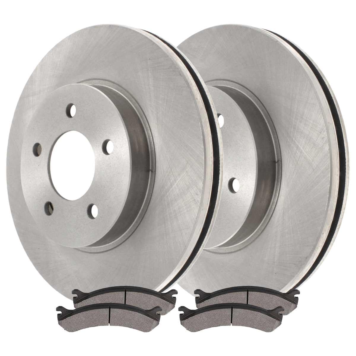 Amazon.com: YONSKJAD 4pcs Ceramic Brake Pad Set 2pcs Disc Brake 
