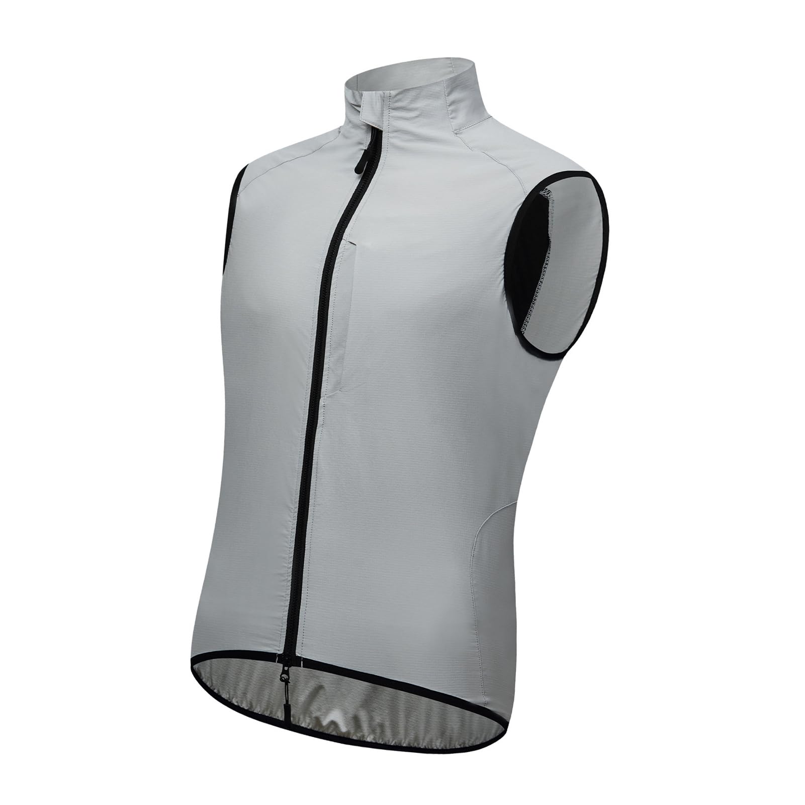 Chaleco de Ciclismo Reflectante Transpirable a Prueba de Viento para Primavera Otoño Correr Senderismo Ciclismo Unisex Nylon 1x (SG)