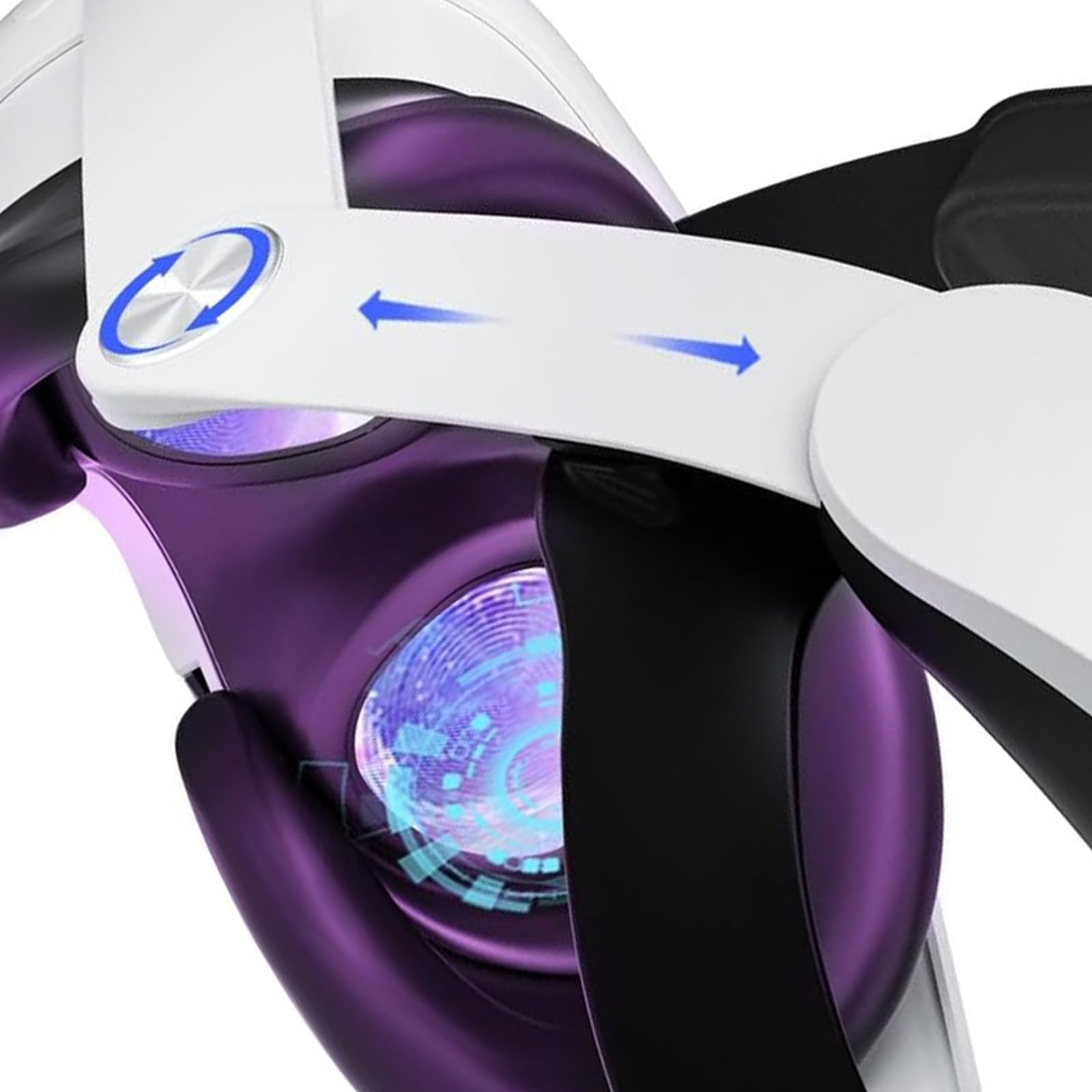 Akku für Headsets mit hoher Kapazität, 10.000 mAh, schnelles Aufladen, Kompatibilität mit Mehreren Geräten, verlängerte Laufzeit, tragbare Virtual Reality Headset Ladelösung