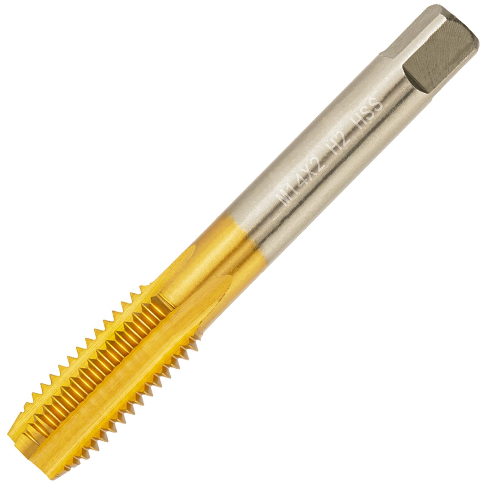 Gewindebohrer M14X2.0 Tibeschichtet M2 HSS M14 x 2 Gewindefräsbohrer rechts