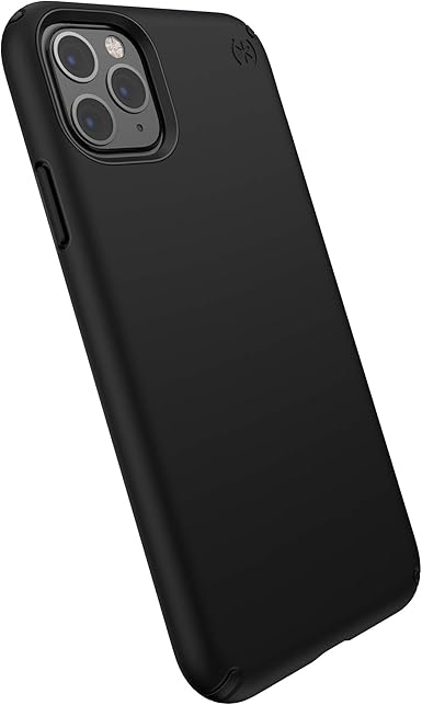 Speck Iphone 11 Pro Max Case Presidio Pro Protective Thin Slim Soft Touch Finish Grip Anti Scratch Dual Layer Protective Cover Black Amazon Co Uk Electronics Photo