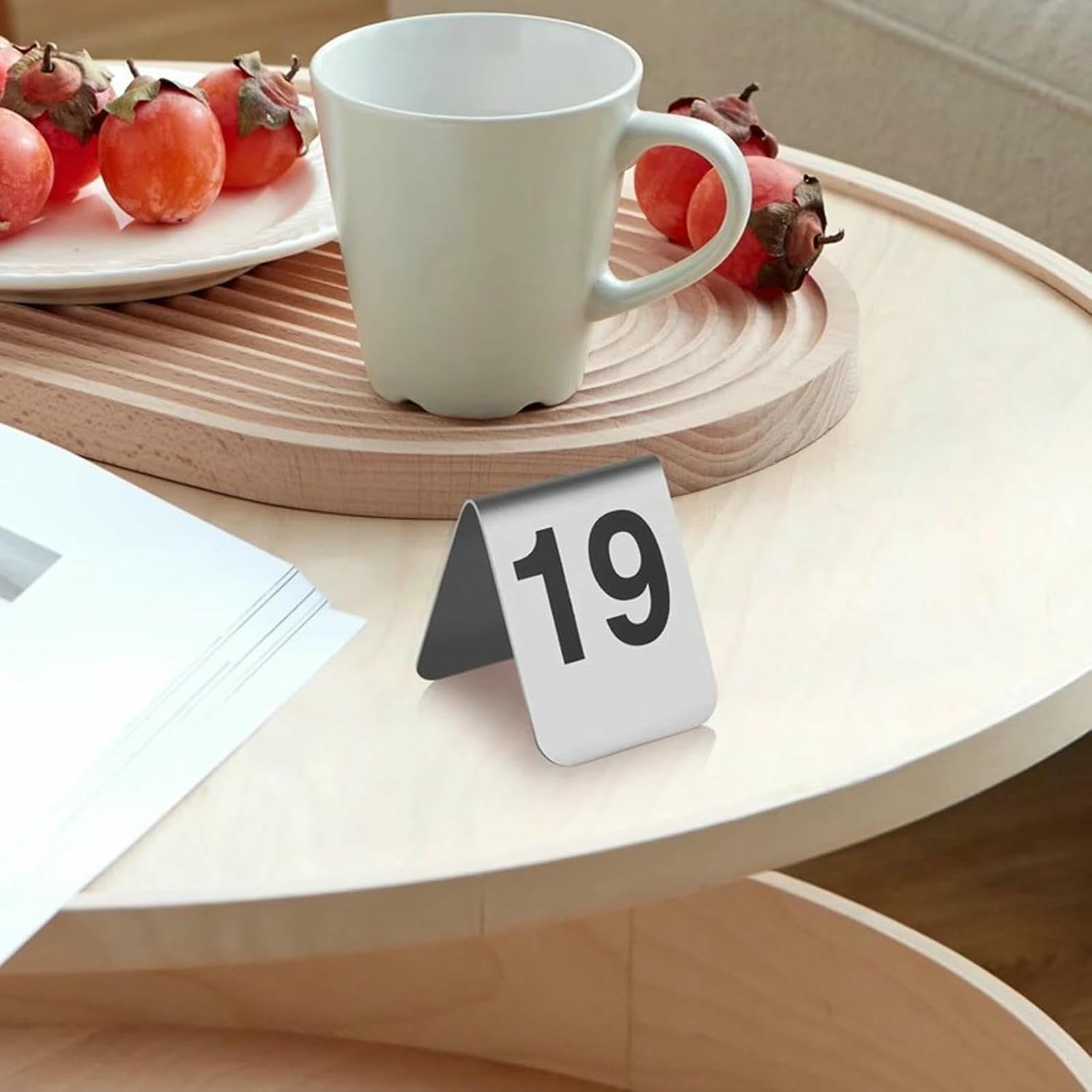 Numery Stołowe Restauracji Numery Namiotu Ze Stali Nierdzewnej, Numery Tabeli Ślubnych, 1-100 Restauracja Cyfrowa Tablica Rejestracyjna Numer Stołowy