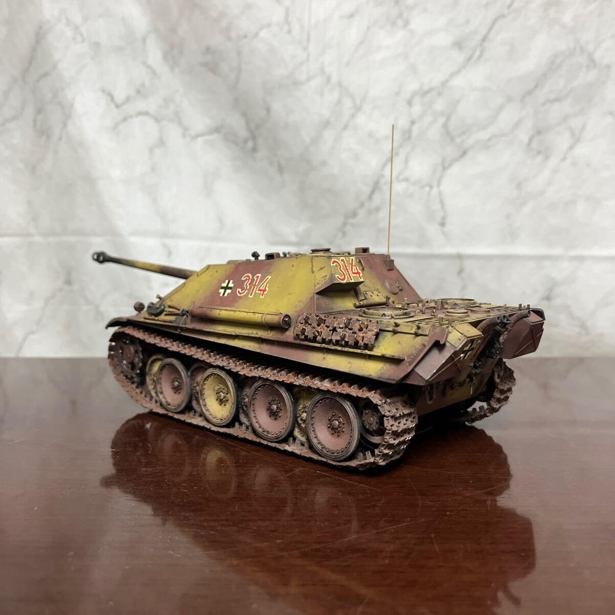 Amazon | ◇1/35 グンゼ産業 ヤークトパンター初期型 完成品