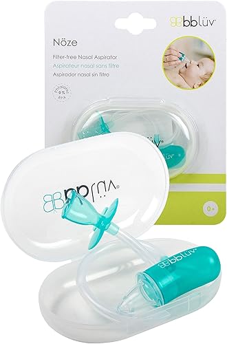 bblüv Nöze Filter-Free Baby Nasal Aspirator, Nose Sucker, Nose Cleaner for Newborns and Toddlers