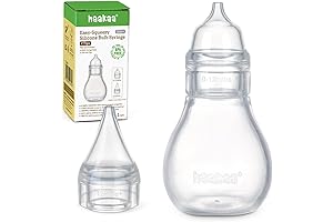 Haakaa Silicone Nasal Bulb Syringe: The Ultimate Baby Nose Cleaner