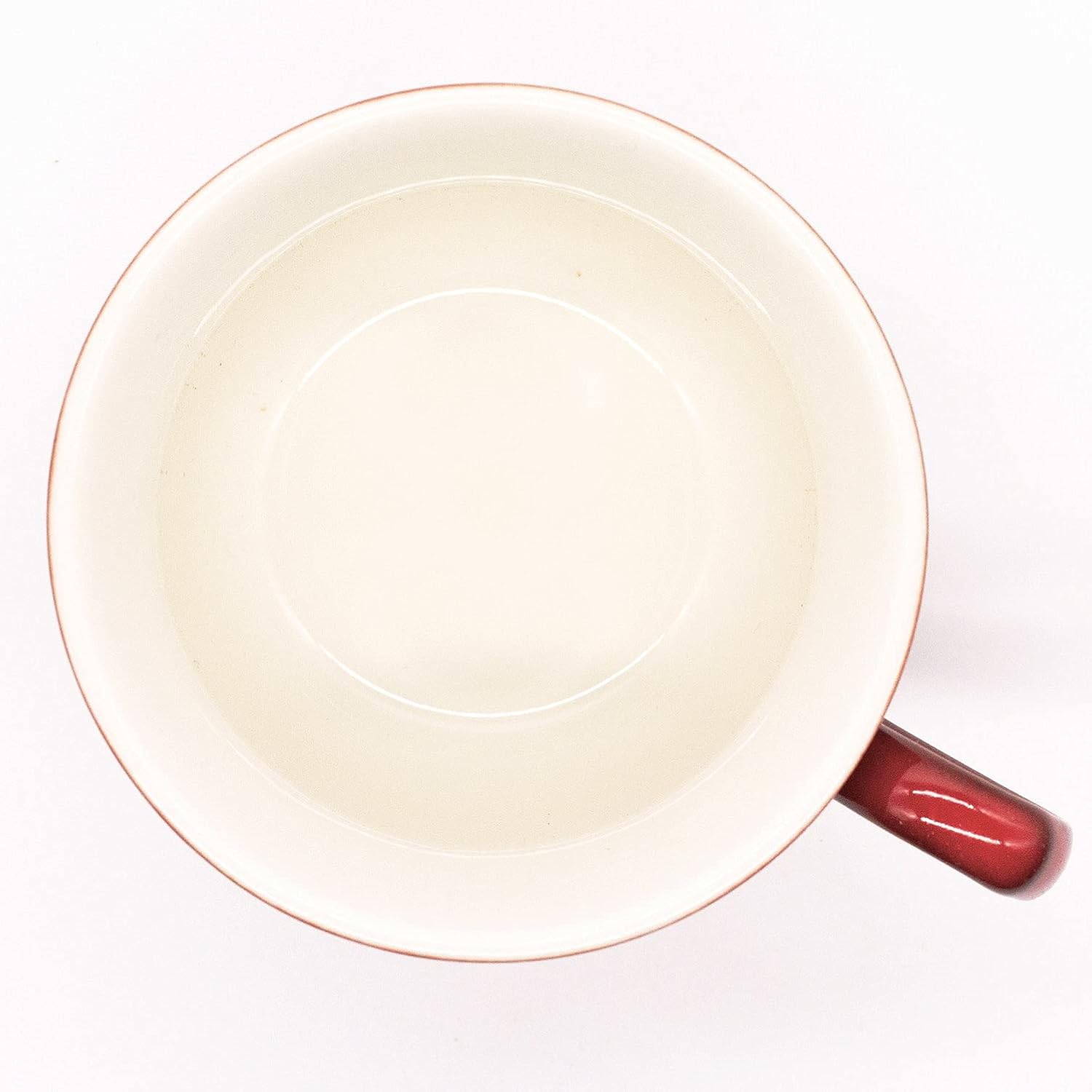 Koyo Raffine 15944052&15944055 Coffee Cup & Saucer, 6.1 fl oz (170 ml), Vintage Red, Made in Japan