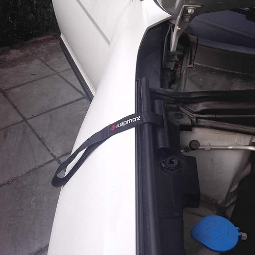 Miniatura 6 de Bucles rápidos para capó, anclaje para cajuela, kayak, correas de amarre para canoa, transporte de canoa, punto de amarre seguro, 2 pares