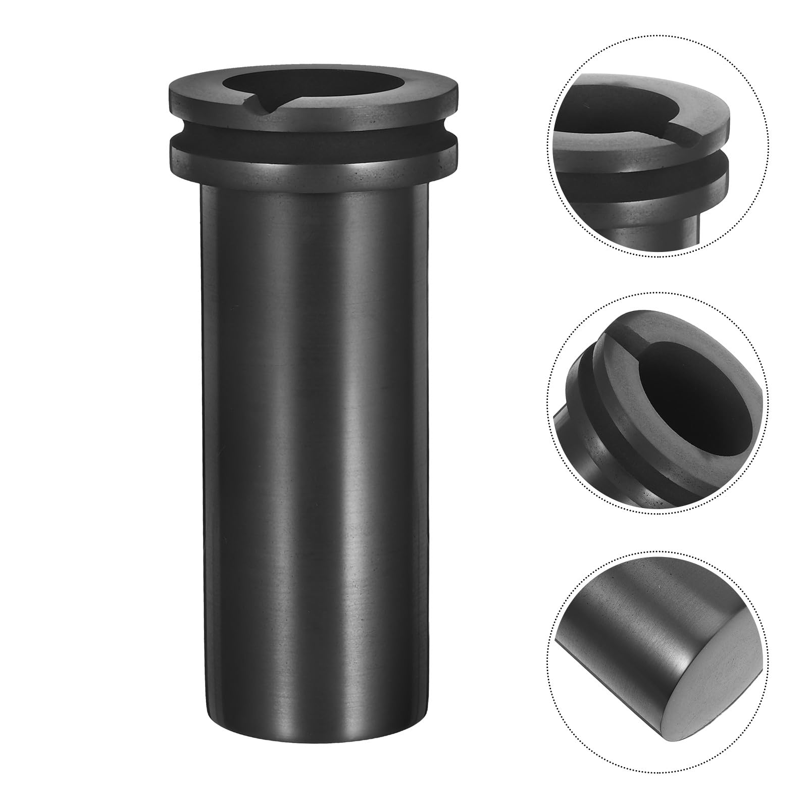 Didiseaon Graphittiegel 3 Kg für Metall und Gold Hochtemperaturbeständig mit Ausgezeichneter Wärmeschockresistenz für Schmuckschmelzset und Kleine Schmelzofenumgebungen