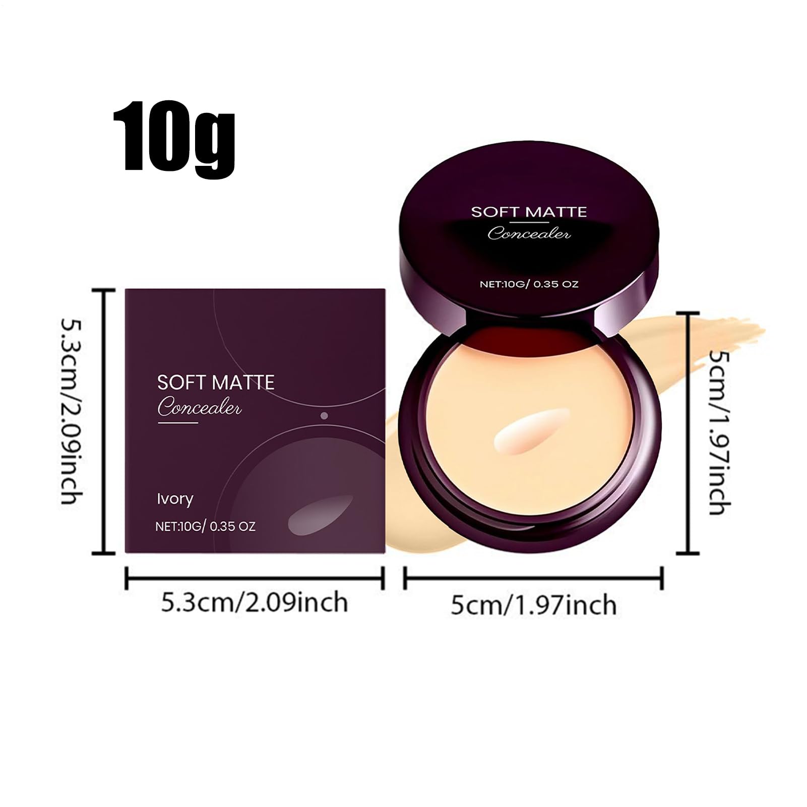 Correttore Copertura Totale Balsamo in Crema Leggero da 10 g