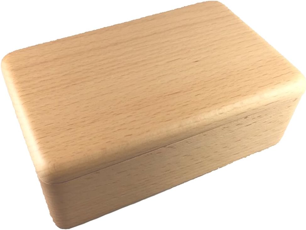Nagao Bento Box, Square, Beech Wood, Hollow Wood
