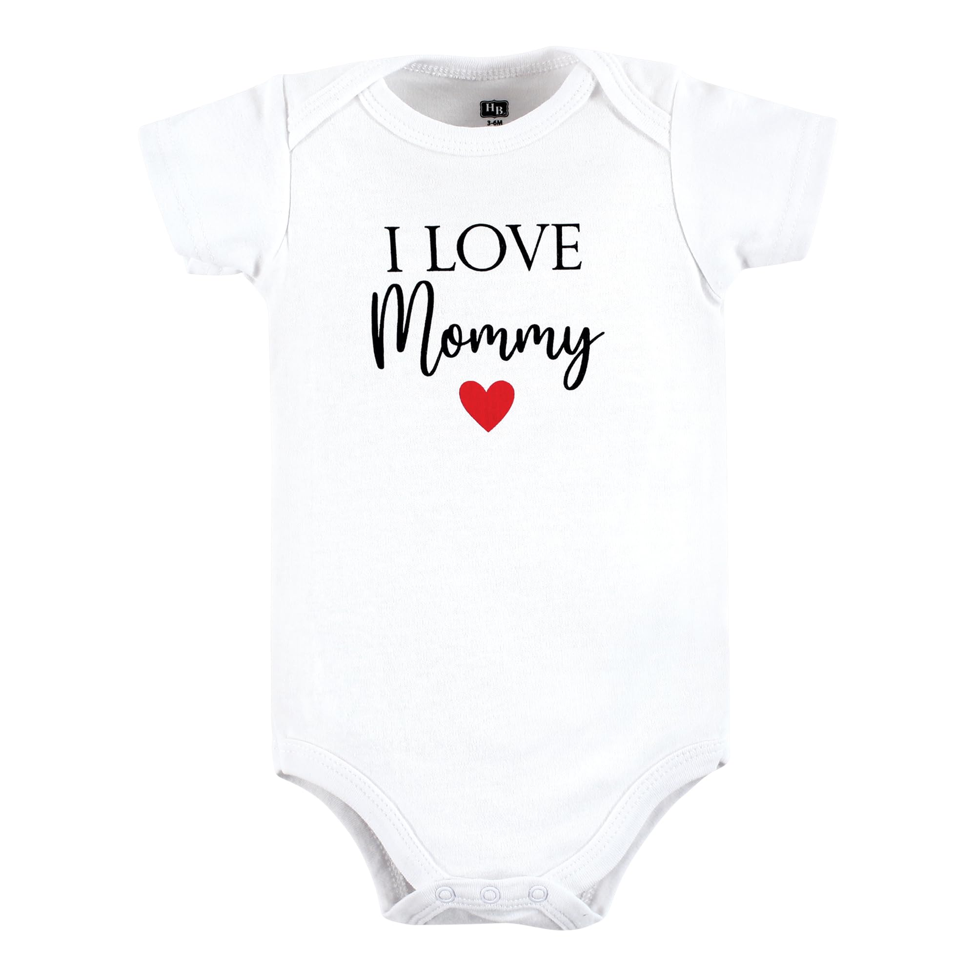 Hudson Baby Body de algodón para bebés