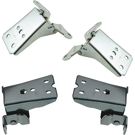 Amazon Com Door Hinge Upper Lower Pair Set For 80 96 Bronco F150 F250 Ranger Ltd Automotive