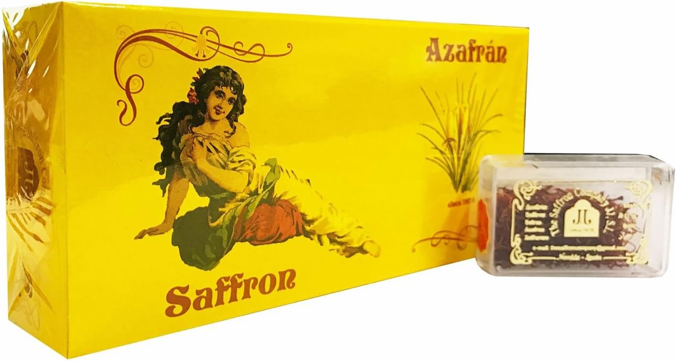 Pure Spanish Saffron (Azafran) - 1g (Pack of 12)