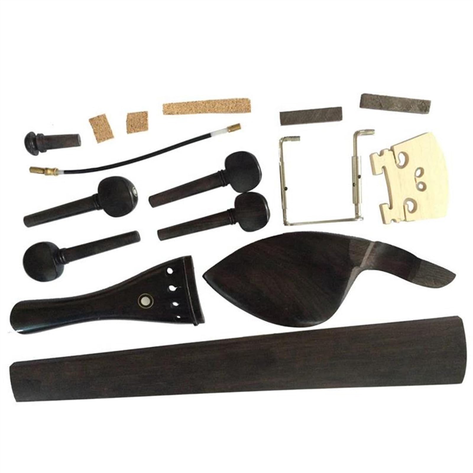 Profesional violín Accesorios Juego Completo De Accesorios Para Violín 4/4, Juego De Violín, Clavijas, Accesorios De Repuesto Para Instrumentos