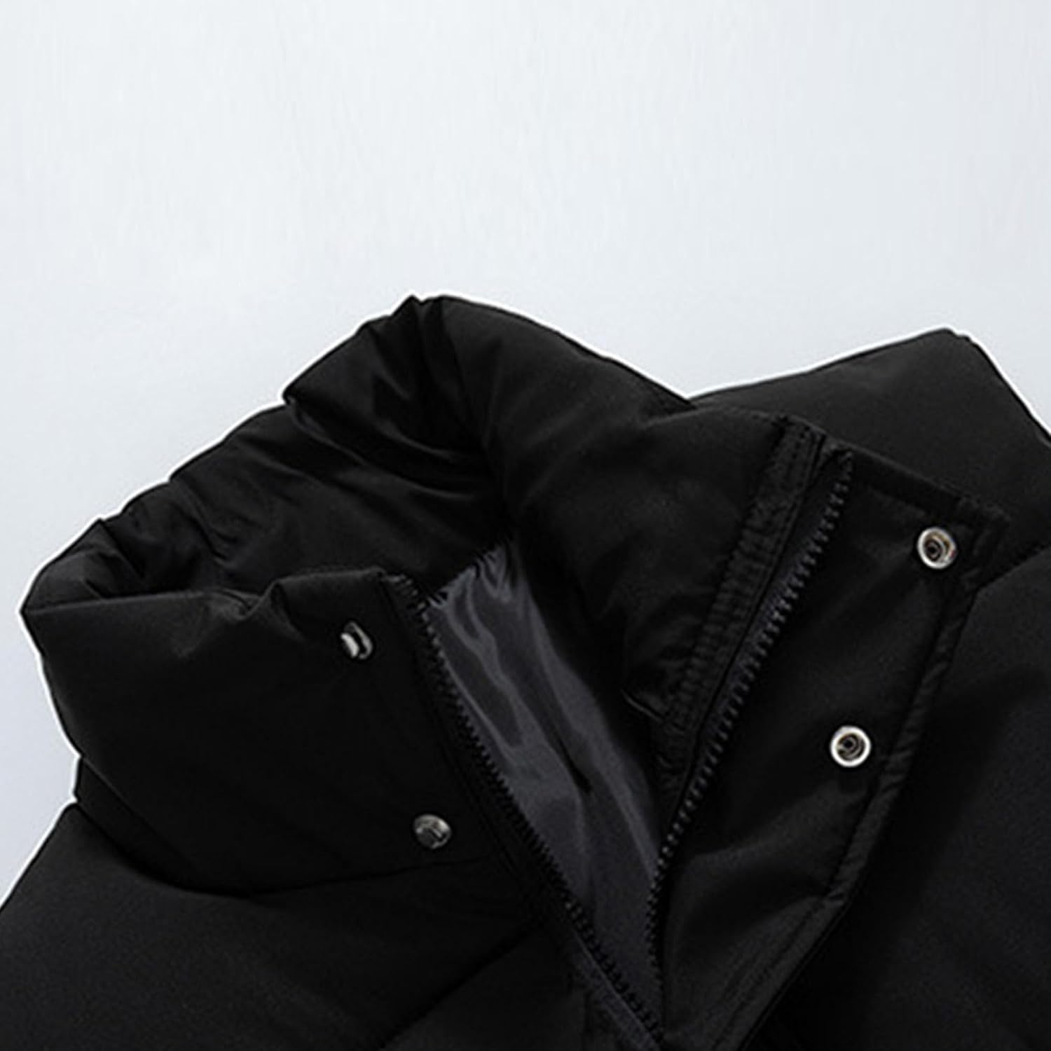 DGHM-JLMY Men's Stand Collar Leisure Outdoor Sports Vest Quilted Waistcoat Padded Ski Vest Winter Warm Padded Puffer Vest