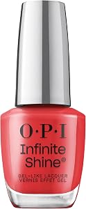 OPI Infinite Shine Nail Polish | Reds | Gel-like Wear & Shine | Vegan, Long Lasting, Streak Free
