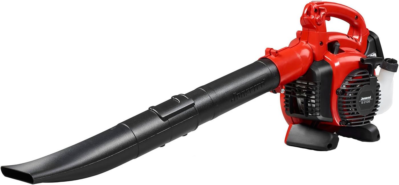 Jonsered B2126, 28cc 2-Cycle Gas 425 CFM 170 MPH Handheld Leaf Blower