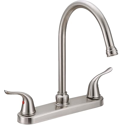 EZ-FLO 10199 Two-Handle Kitchen Faucet