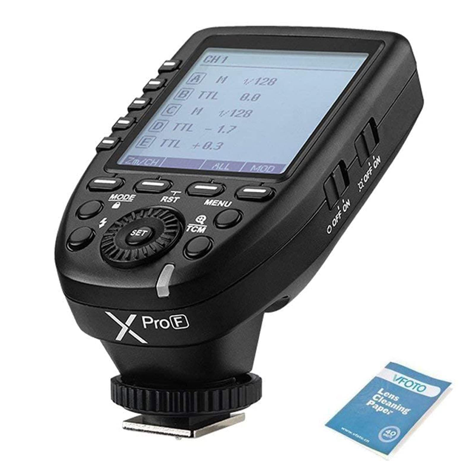 Godox XPro-F TTL 2.4G Transmetteur de déclencheur de Flash transmetteur de déclencheur de Flash X Déclencheur pour appareils Photo Reflex Fuji Godox AD600BM AD600PRO AD200 V860II-F TT685IIF TT350F