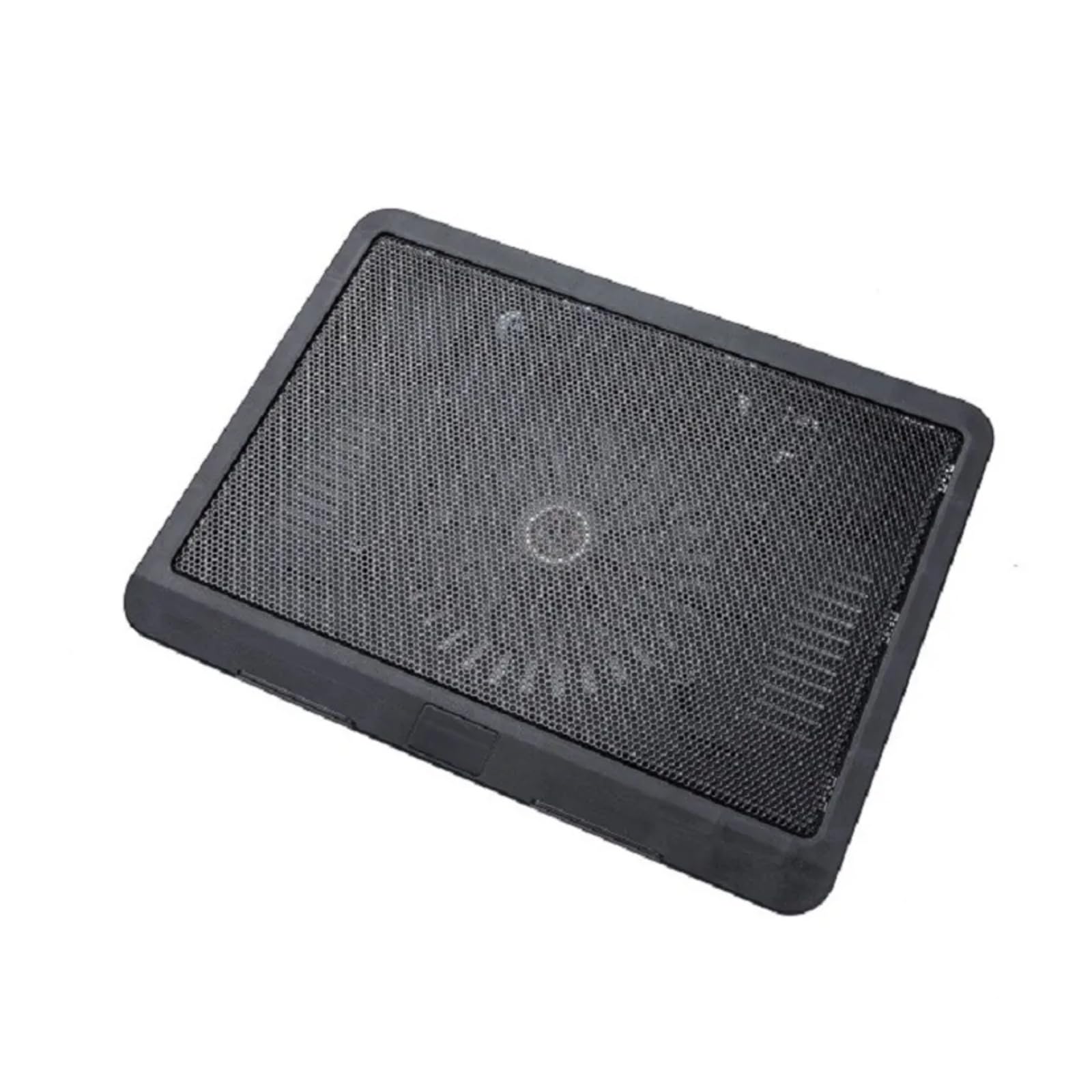 Tappetino di raffreddamento for laptop regolabile portatile Porta USB Luce a LED Ventola di raffreddamento for laptop Ventola di raffreddamento for notebook in rete metallica(Double fan)
