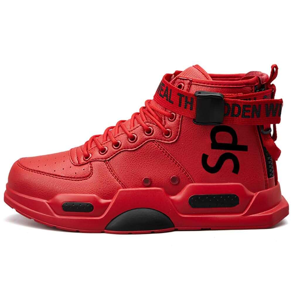Ahico Mens Fashion Sneakers High Top Walking Shoes Sport Athletic Casual Shoe Vogue Stylish Men