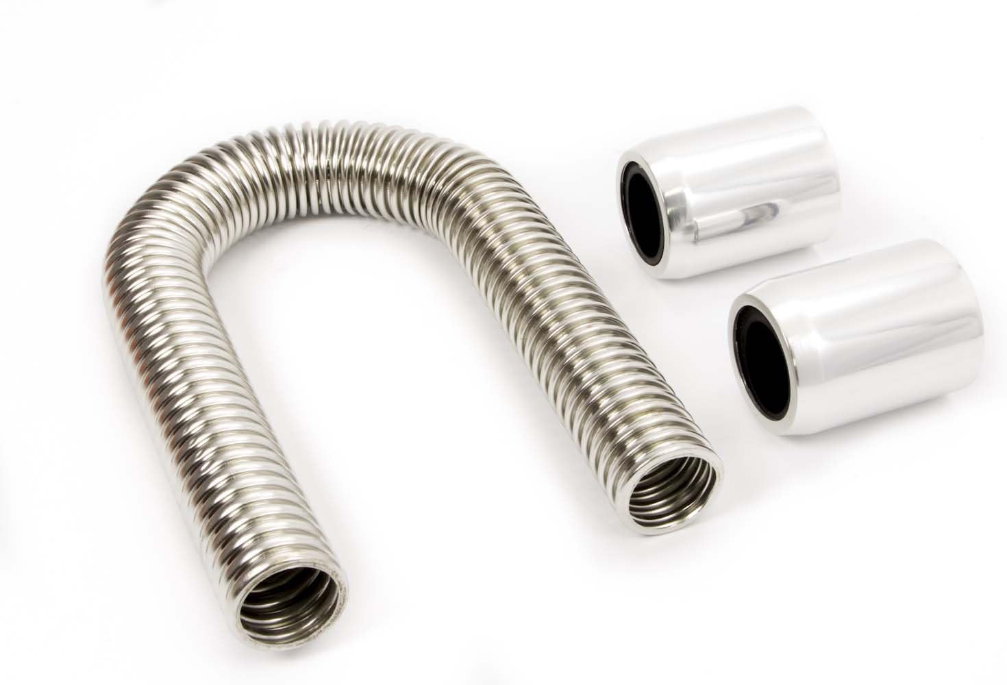 Racing Power Company R7307 36" Stainless Steel Radiator Hose Kit with Polished Ends