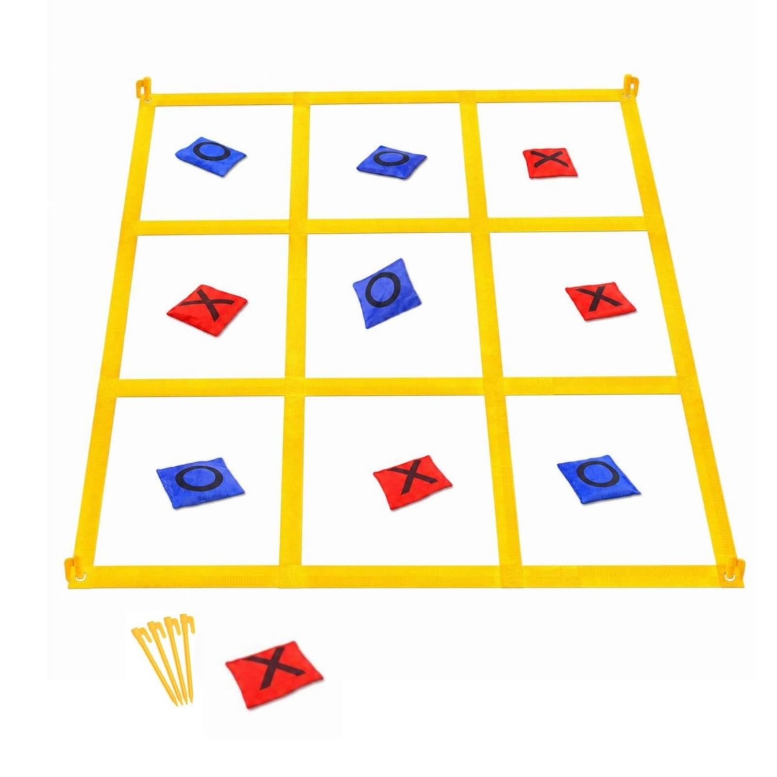 Baoblaze Gioco Del con Sacchetti | Leggero, Pieghevole, Gioco da Lancio con Sacchetti, per Spiaggia, Feste All'aperto, Famiglie, Bambini